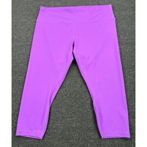 Lululemon Size 20 Wunder Train High Rise HR 23" Crop   Moonlit Magenta